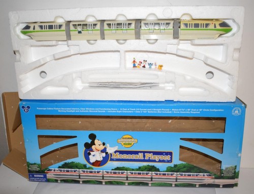 Disney green monorail - green,