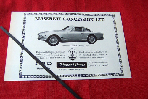 Maserati 3500 gti sebring - gti,