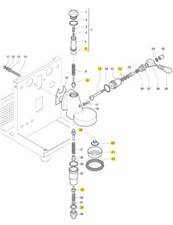 Wartungsset zum Revidieren Ihrer E61 Brüheinheit classic ECM Technika KTS280618