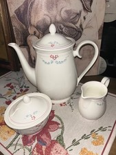 Villeroy & Boch Bel Fiore Kaffeekanne Milchkännchen Zuckerdose TOPP