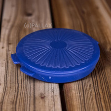 TUPPERWARE Y37 STARLET BLAU PILLENDOSE