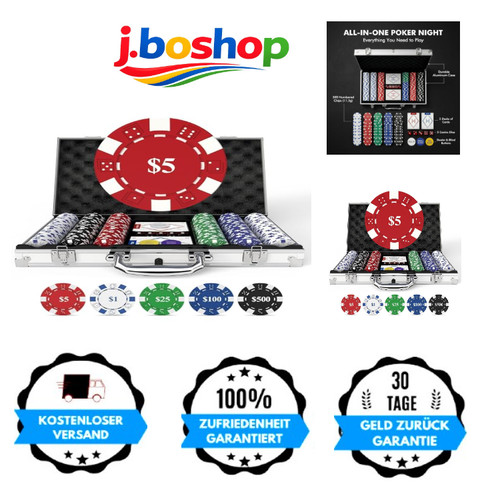 Pokerkoffer heitok 300 stück - heitok,