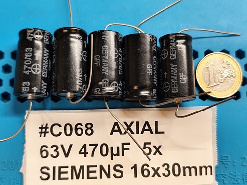 Siemens low esr 470uf - 5x,