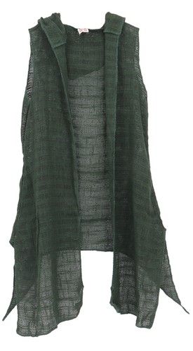 Offener cardigan mit kapuze - mit,