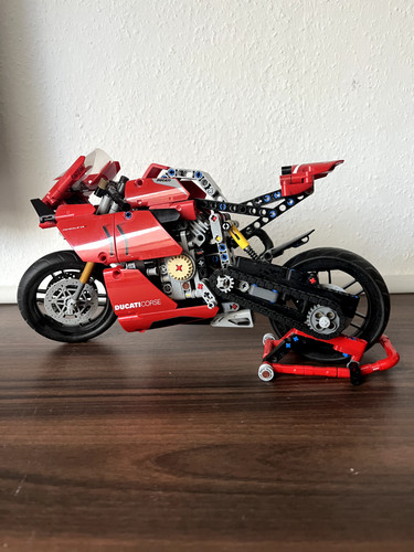 Lego technik motorrad ducatti - lego,