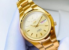 Seiko 5 Automatik Full Gold