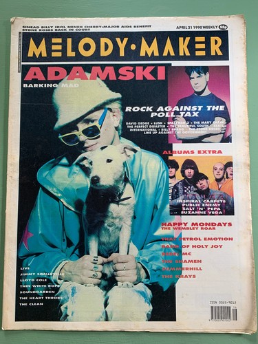 Melody maker april 1990 - melody, 21-april-1990