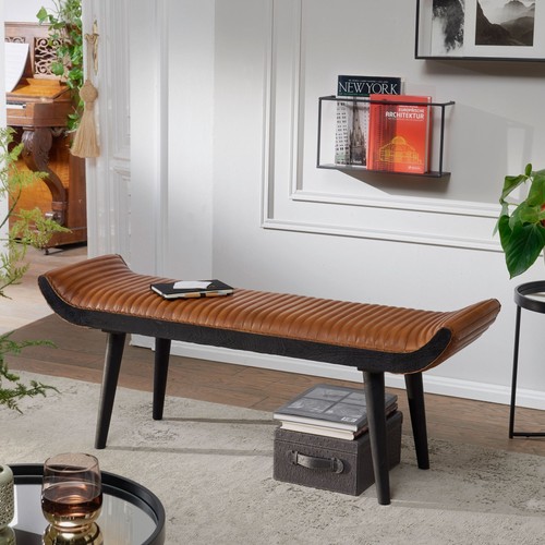 Gepolsterte sitzbank 125cm - gepolsterte,