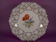 Original Meissen Porzellan Prunkteller Platte um 1950 1. Wahl Nr.1