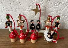 Weihnachten Erzgebirge Baumschmuck große Holz Lichterbergmann Lichterengel