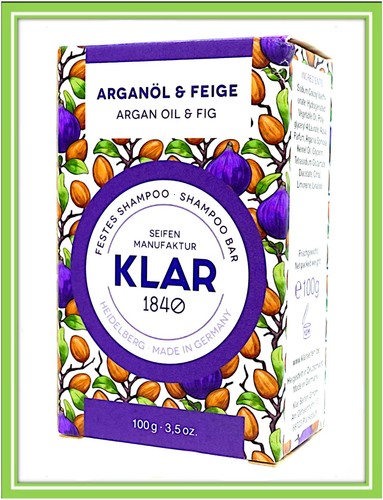 Klar festes shampoo bar - festes,
