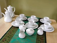 Thomas Lanzette weiß Kaffeeservice 6 Personen 24 teilig