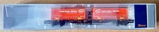 Roco 77344 Containertragwagen, Gattung Sgnss, Gebrüder Weiss Container, 1:87, AC