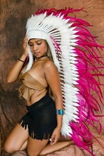 Kopfschmuck Indianerschmuck Coiffe Indienne War bonnet Little Big Horn