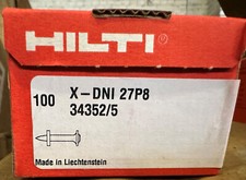 Hilti 500 Stück  Betonnagel  X-DNI 27P8  Betonnägel für  Hilti Bolzenschußgerät