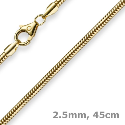 5mm kette collier - 2,5mm,