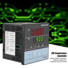 Digital PID Temperaturregler Controller K Typ PT100 Sensor Relais SSR Ausgang