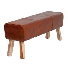 Leder bank maximo - maximo, cognac