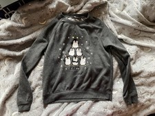 Pullover grau S 36 Pinguine