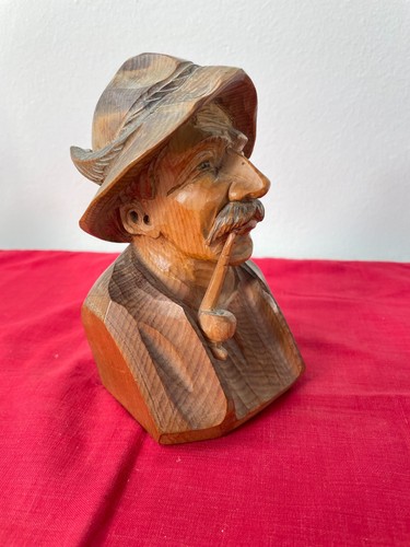 Holz kopf figur charakterkopf - holz,