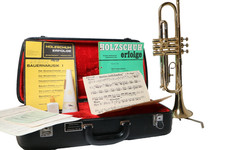 Getzen 300 Series Trompete – Elkhorn USA – mit Koffer, Zubehör, Mundstück