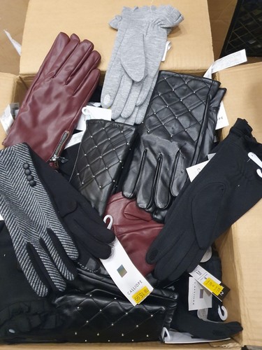 Paar damen handschuhe - 45,