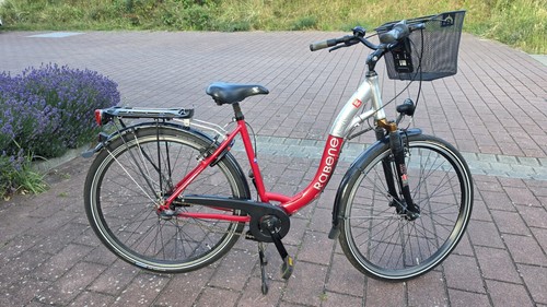 Damenfahrrad mit
