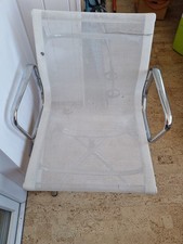 Vitra Eames Alu Chair Netzgewebe Weiss