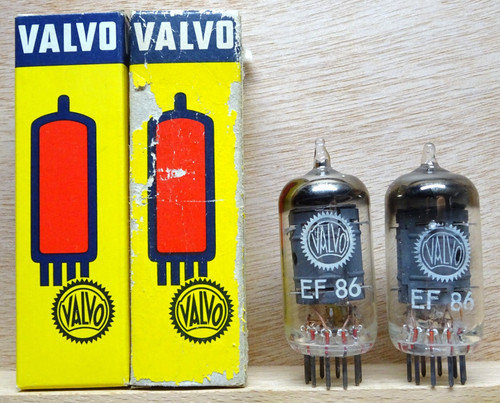 Pair valvo ef86 rft - valvo, |