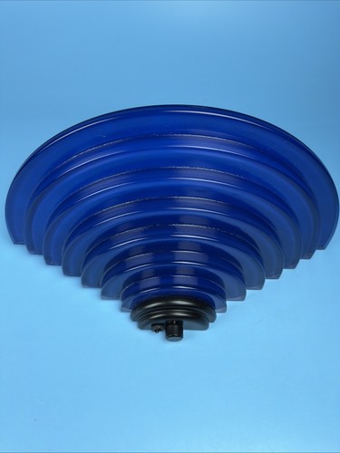 Wandlampe glas kobaltblau - glas, art