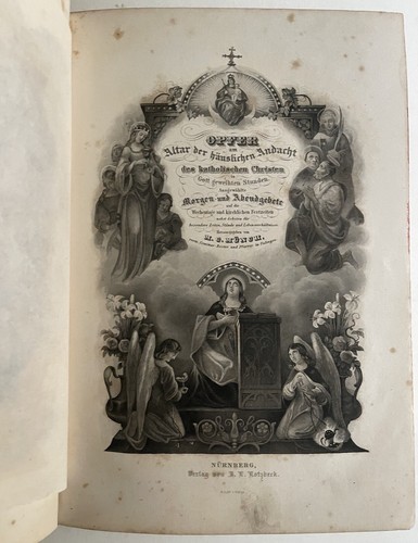 Münch opfer altar - m., c.