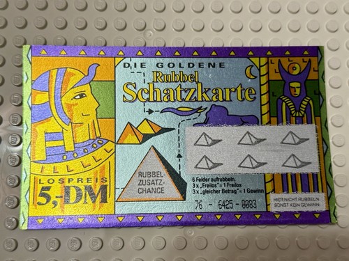 Die goldene rubbel schatzkarte - goldene,