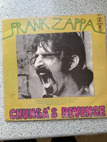 Vinyl frank zappa chunga - zappa, "chunga`s