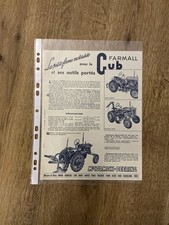 Orig. McCormick FARMALL IHC