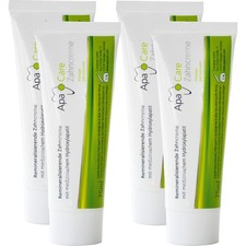 ApaCare Remineralisierende Zahncreme AP1619 mit Hydroxylapatit 4 x 75 ml