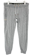 SUPERDRY Herrenhose W33/L29 Mit Kordelzug Taschen Melange Sweatpants