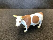 Schleich Figur Kuh braun weiß