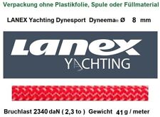 Dyneema® Segel Tau Ø 8 mm DYNESPORT Halyard Fall Spinnaker Schot Yacht Tauwerk