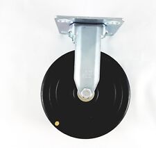 4x Blickle 125 x 32 mm  Bockrollen Transportrollen Schwerlastrollen Gummirollen 