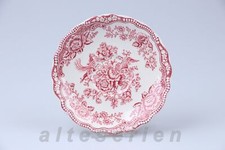 Untertasse für Mokka Crown Ducal Bristol rot