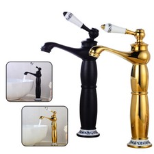 Retro Nostalgie Einhebel Wasserhahn Bad Armatur Waschbecken Mischbatterie Faucet
