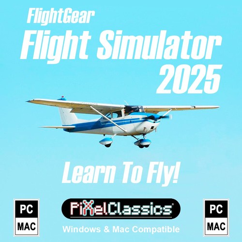 Flightgear flugsimulator 2025 - flightgear,