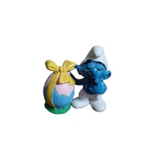 Oster Schlumpf 20490 Osterschlumpf mit Ei Osterei smurf schlümpfe Figur Geschenk
