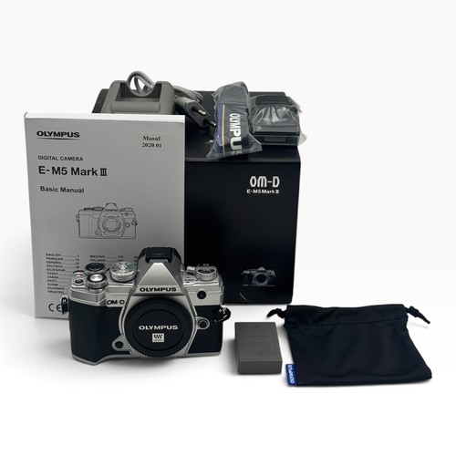 Olympus m5 iii - olympus, silber