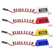 Taxi Cab Dach Top Ersatz Ersatzteile Taxi Zeichen für 1:8 1:10 RC Crawler