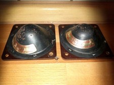 1 Paar Elektrostaten Isophon LSH 75 K aus Schaub Lorenz Goldsuper 58  