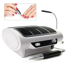 Elektrische Nagelfräser Set mit Absaugung Nagelfeile Manikure Pedikure Polierer