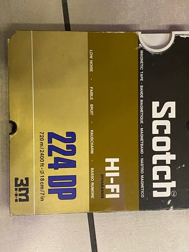 Scotch magnetic hifi tape - scotch,