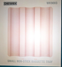 Baguette Backblech 3 fach in Campagne Gold Fabe Neu in OVP