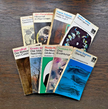 9 Vintage German books. 1970s